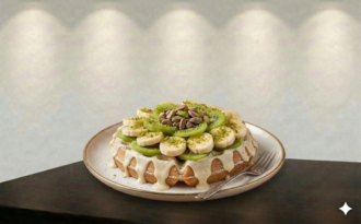 Tropik Beyaz Waffle görseli