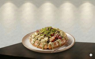 Fıstık Şöleni Waffle görseli