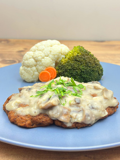 Vegan Mantarlı Biftek Menü görseli