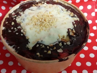 Beyaz-bihter Çikolata Special Waffle Bowl görseli