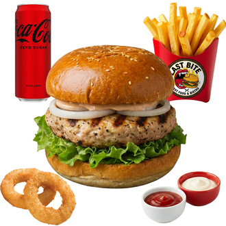 Tavuk Burger Menü görseli