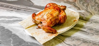 Bütün Piliç + 2 Adet Kara Fırın Lavaşı görseli