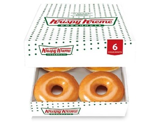 Kutuda Original Glazed Doughnut (6 Adet) görseli