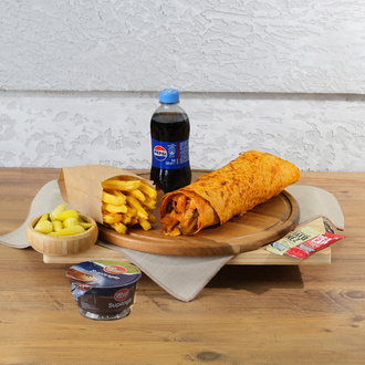 Mega Hatay Usulü Tavuk Döner Menü görseli