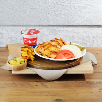 Pilav Üstü Tavuk Döner Menü görseli