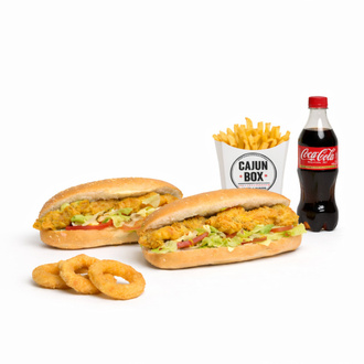 2'Li Classic Cajun Sandviç Menü görseli