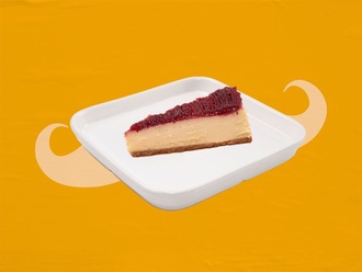 Ricottalı Frambuazlı Cheesecake görseli