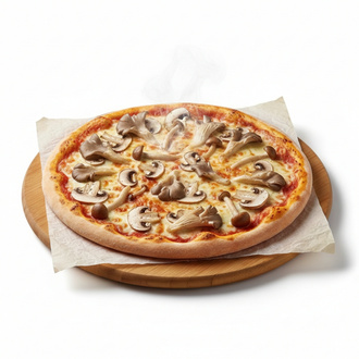 Üç Mantarlı Pizza (Büyük Boy) görseli