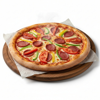 Sucuk Sever Pizza (Büyük Boy) görseli