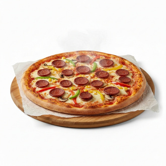 Sosisli Pizza (Orta Boy) görseli