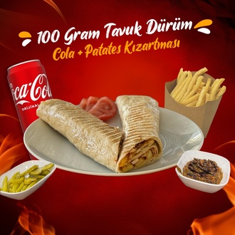 Tavuk Döner Dürüm Menü görseli