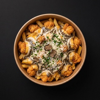 👑 Truffle Chicken Loaded Patates görseli
