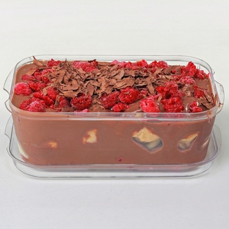 Sütlü Çikolatalı Frambuazlı Profiterol (1 Kg.) (15 Top) görseli