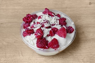 Beyaz Çikolatalı Frambuazlı Profiterol (4 Top) görseli