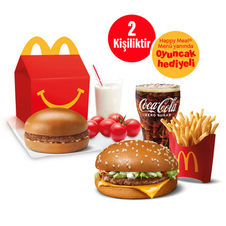 Happy Meal®  Etli Burger Menü + Köfte Burger Menü görseli