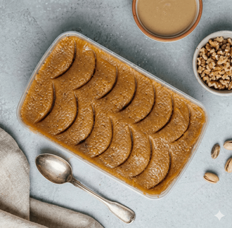 Lotuslu İrmik Helvası (500 Gr) görseli