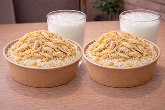 2 Tavuklu Pilav + 2 Ayran Menü görseli
