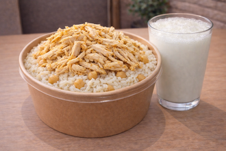 Tavuklu Pilav + Ayran Menü görseli
