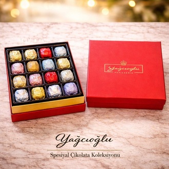 Yaldızlı Bordo Kutu görseli