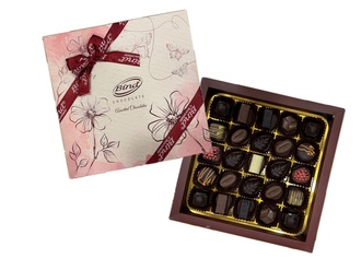 Çiçek Desenli Çikolata görseli