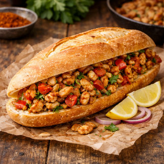 Ekmek Arası Tavuk Tantuni görseli