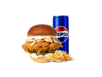 Coleslaw Burger Menü görseli