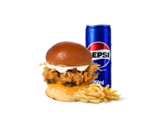 Buffalo Burger (Acılı) Menü görseli