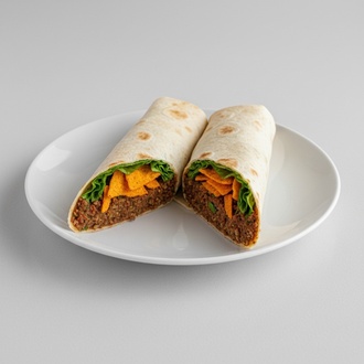 Duble Doritoslu Çiğ Köfte Dürüm (175 G) görseli