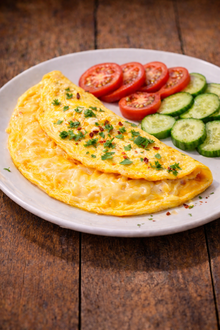 Cift Yumurtali Omlet görseli