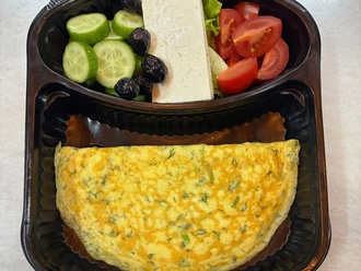 Otlu Peynirli Omlet & Kahvaltı Tabağı görseli