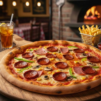 Karışık Pizza Menü görseli