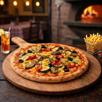Veggie Pizza Menü görseli