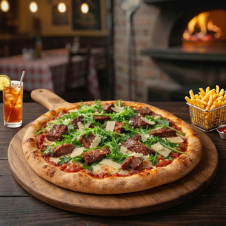 Füme Cheddarlı Pizza Menü görseli
