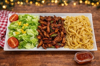 Bbq Soslu Tavuk Combo görseli