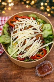 Çıtır Tavuk Salata görseli