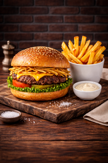 Café De Paris Burger Menü 2 görseli