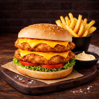 Chicken Double Café De Paris Menü 2 görseli