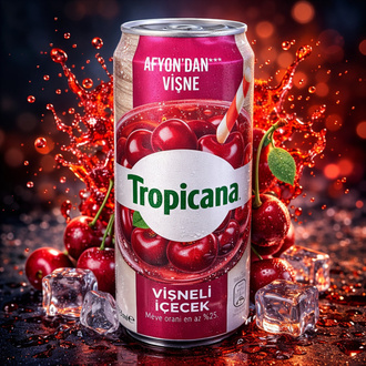 Tropicana Vişne Meyve Suyu görseli