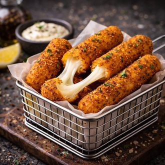 Cajun Mozzarella Kroket Sanpa Cheese görseli