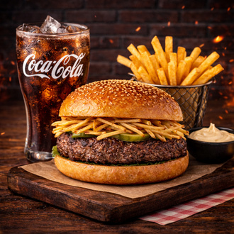 Cheeseburger Menü görseli