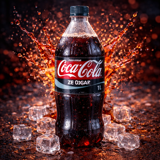 Coca-cola Zero Sugar (1 L) görseli