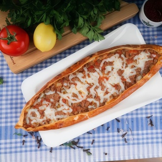 Kuşbaşılı Kaşarlı Pide (Açık) görseli