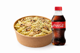 Alfredo Penne Menü ( 1 Adet 450 Ml Coca Cola İle) görseli