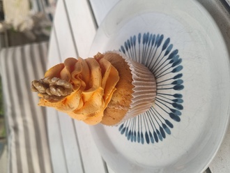 Cupcake Bal Kabak Tahin görseli