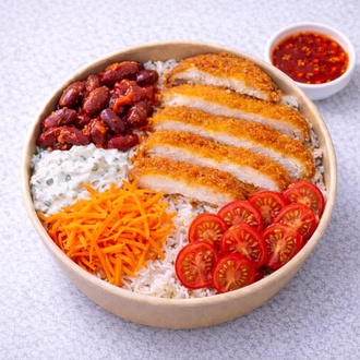 Acı Seven Schnitzel Bowl görseli
