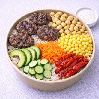 Renkli Köfte Bowl görseli