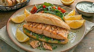 Ekmek Arası Karadeniz Somon görseli