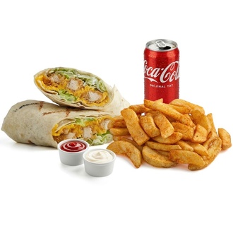 Çıtır Tavuk Wrap Menü görseli