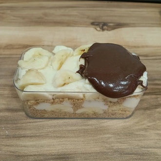 Minik Nutella Soslu Muzlu Burçak Bisküvili Mag Muhallebi görseli