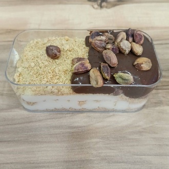 Minik Antepli Nutella Soslu Burçak Bisküvili Mag Muhallebi görseli